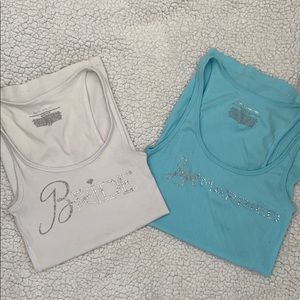 ‘Bride’ and ‘Just Married’ Victoria’s Secret tanks